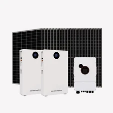 Hybrid solar power battery storage system complete kit support on-grid off-grid