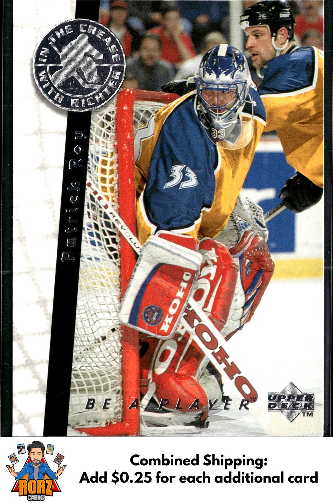1995-96 Upper Deck Be a Player #197 Patrick Roy Colorado Avalanche