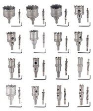 TCT-Lochsäge 16-50 mm Hartmetall für Stahl,...