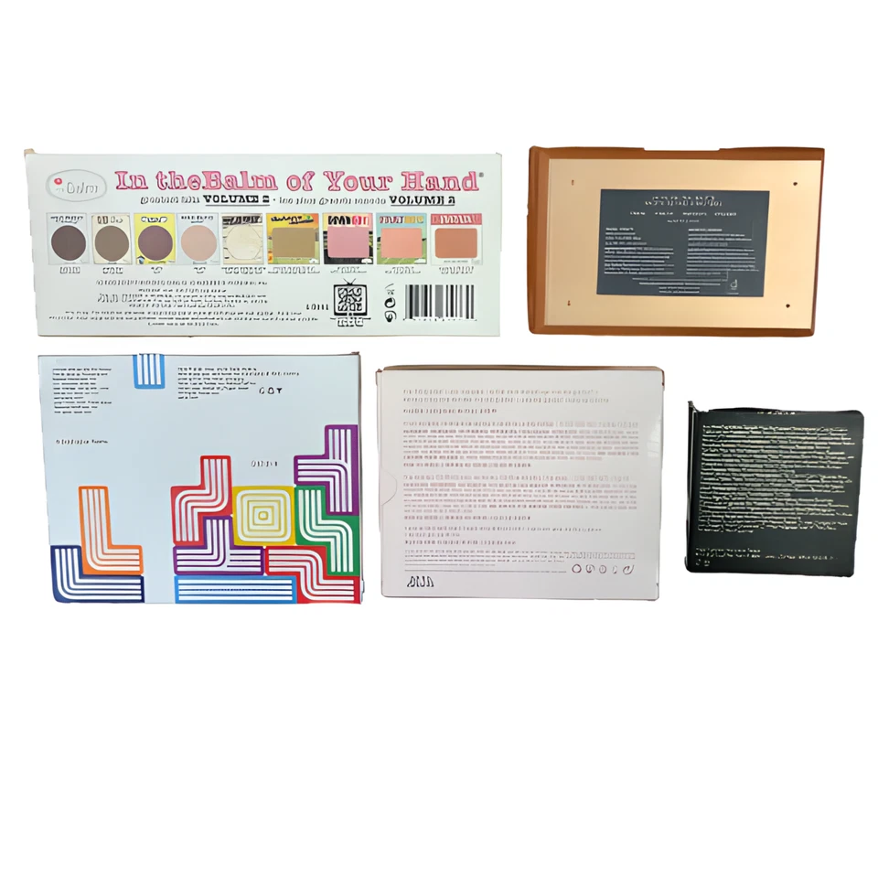 Lot of 5 Eyeshadow Makeup: Chella Tetris X Ipsy The Balm Smith & Cult New in Box - Image 4 of 4