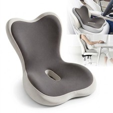 Memory Foam Seat Cushion Lumbar Support Ergonomic Back Support for Office Car