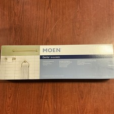 MOEN Genta Bath Hardware w/Towel Bar,Paper Holder,Towel Ring Bronzed Gold B135