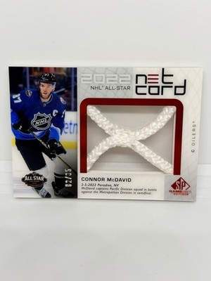CONNOR MCDAVID 2022-23 SP Game Used All-Star Net Cord /35 Oilers #ASN-CM