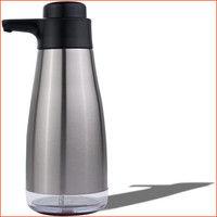 Seifenspender Edelstahl 440Ml FlüSsigseifenspender FüR KüChe Silber Hygienisch
