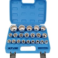 Vielzahn Stecknuss Set 8-36Mm 12-Kant 1/2-Zoll 21-Teilig SteckschlüSsel Nuss