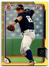 2015 Bowman #BP116 Nelson Gomez Prospects Yellow