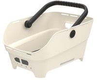 Hinterrad-Fahrradkorb Basil Cento Neo 46 X 23 X 14 Cm - Weiß