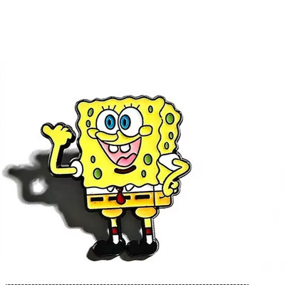 Spongebob Schwammkopf sieht aus wie er daumt ein Heben süße Pin Anstecker