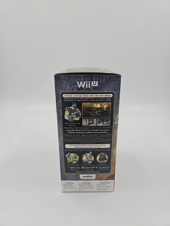 Legend Of Zelda Twilight Princess HD Amiibo Bundle Nintendo Wii U Sealed - NM - Image 4 of 4