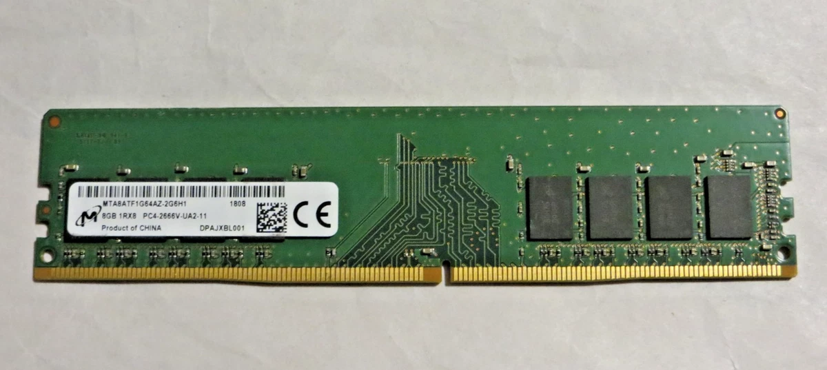 PC4-21300 (DDR4-2666) Bus Speed DIMM DDR4 SDRAM Memory (RAM) for