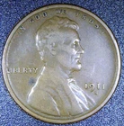 1911 S Lincoln Cent VF Wheat Penny | Better Coin RC8