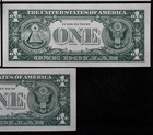 Old Money LOT of 7 1957 plain/A/B $1 Silver Certificates XF/AU AA0594 — photo 10
