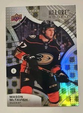 2021-22 Upper Deck Allure Mason McTavish 1917 NHL Shield RC #108 Ducks