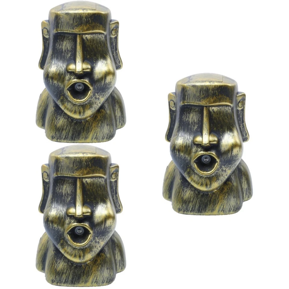 3 stücke diffuser luftbefeuchter moai-förmiger hause usb verdampferer - Bild 4 von 4