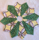 12 Dresden Plate Quilt Blocks 10.5 Finished Edges Pre Washed Cotton — photo 2