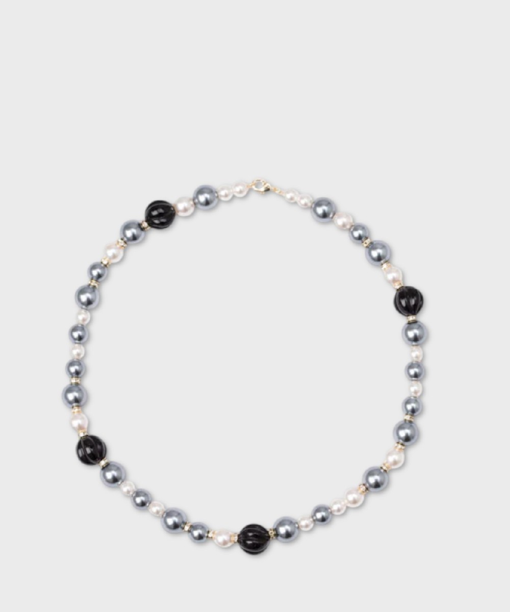 Sodini Matilda collana media perle двухцветный, nero 873015P