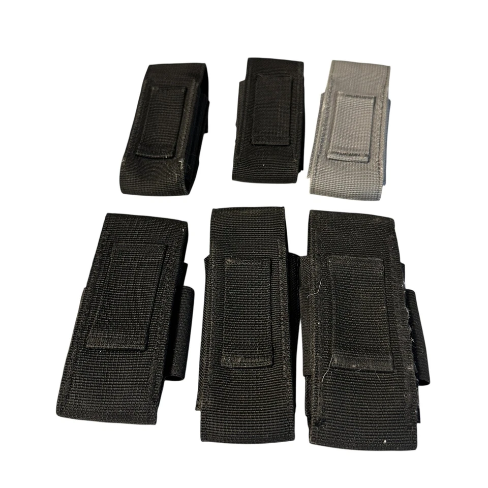 Lote de 6 fundas de nailon Leatherman genuinas solo cierre a presión Foto 2 de 2