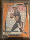 2024 Panini Prizm - Rookies Drake Maye #329 Lazer Prizm (RC)