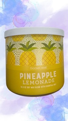 Goose Creek Pineapple Lemonade 3 WickCandle 14.5 oz.