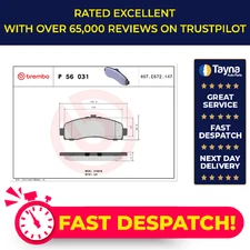 Brake Pads Set Front P56031 Brembo 410601F025 410606F625 410606F626 4106099B25