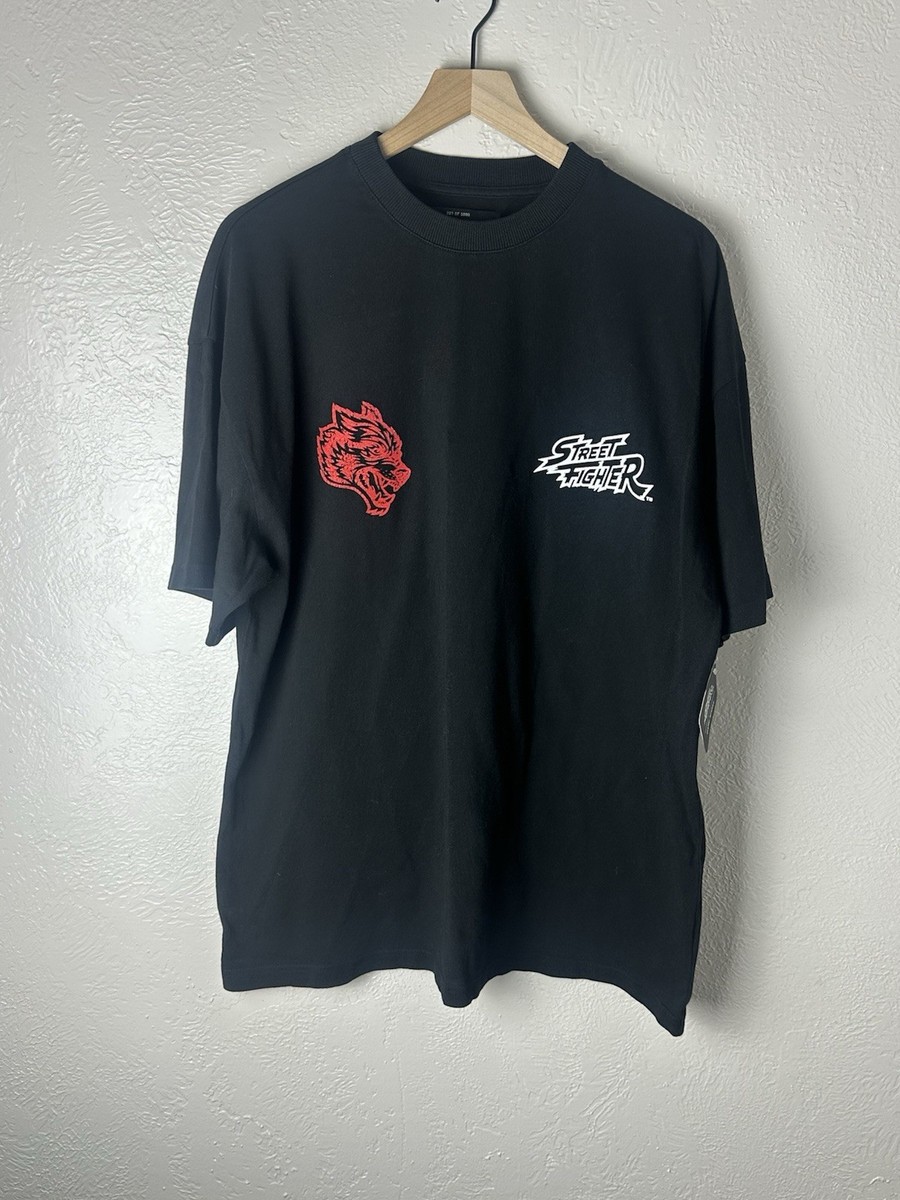 Darc Sport Chun Li Shirt M STABILITY OVERSIZED TEE Black Street
