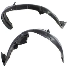 Set of 2 Fender Liner For Kia Soul 2010-2011 Front LH & RH Inner w/ Moulding