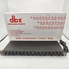 DBX 166XL Compressor/Limiter Professional Audio Processor Brand New