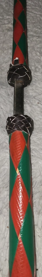 RAREFINDVintage/Antiguo Raro Cuero Equitación Quirt Látigo Recorte con Daga/Elige Foto 4 de 4