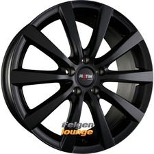 4x PLATIN P 66 Schwarz Matt 8x19 ET45,1 5x112 Alufelgen 19 Zoll