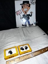 OFFICER's Equipment Company ENLISTED SERVICE COLLAR PINS MARINE Military 2 BOXES