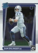 2021 Donruss Optic #246 Sam Ehlinger RATED ROOKIE