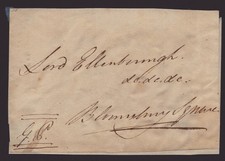 KING GEORGE IV (GREAT BRITAIN) - AUTOGRAPH ENVELOPE SIGNED