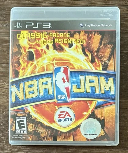 PS3 NBA Jam (PlayStation 3) Complete w/ Manual Tested/Working