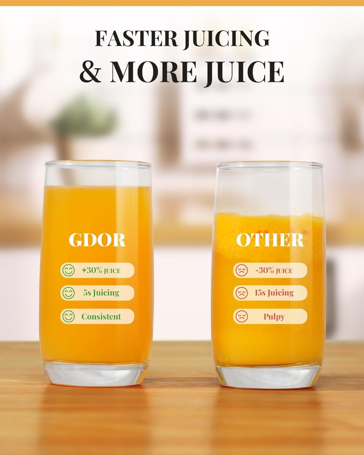 Electric Juicer Fruit Vegetable Blender Juice Extractor Citrus Machine 2 Speeds