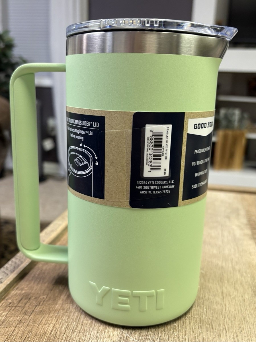 YETI Rambler 34 oz Pitcher Key Lime NWT | eBay