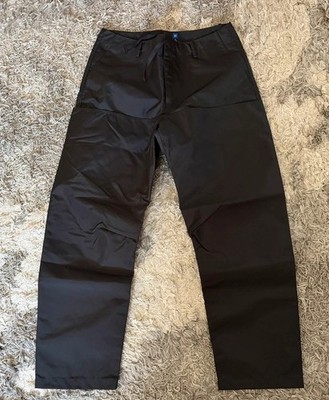 Yeezy X Gap By Balenciaga Men's Cordura Drawstring Cargo Pants EH6 Black Size 32