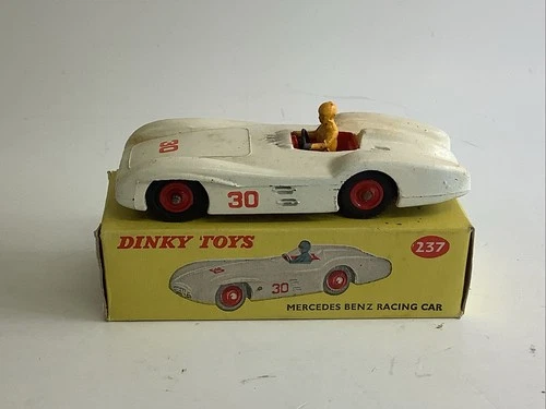 Vintage Boxed Dinky Toys 237 Mercedes Benz Racing Car