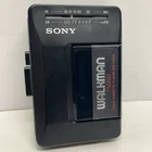 Sony Walkman WM-F2015 AM/FM Cassette Player *New Belts* * Works* *Cleaned*