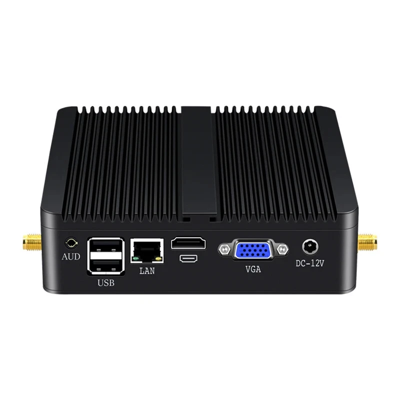 Mini PC sin ventilador Intel Core i7 4500U i5 4200U Gigabit Ethernet HDMI Windows Linux Foto 2 de 4