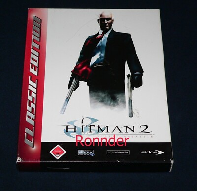 Altes PC-Spiel - Hitman 2 - Silent Assassin - CD ROM mit Original Verpackung -