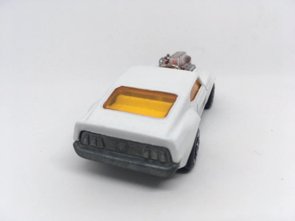 Matchbox Lesney Phantom PRE PRODUCTION Mustang Piston Popper In WHITE - Image 3 of 4