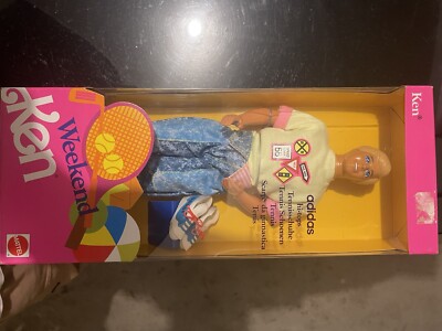 Vintage Weekend Ken Doll 1990 Mattel #9424 NIB Adidas Shoes Barbie New |  eBay