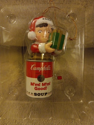 Vintage 2001 Cambells Soup Collectable Ornament