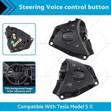 PAIR Steering Wheel Audio & Voice Control Button Suitable For Tesla Model S X