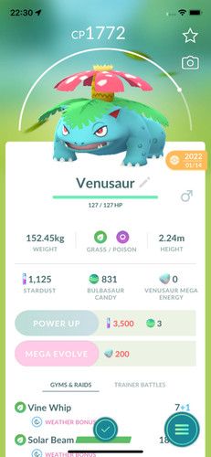 Pokemon - #003 Venusaur !! Same Day Shippment or Next Day Guaranteed ! Go