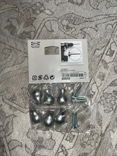 Kosing IKEA Small Knobs Drawer Handle Pulls 6 Pack New