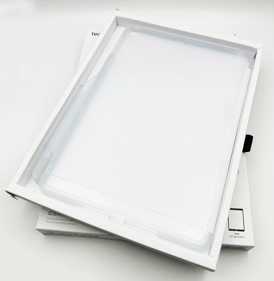 tech21 iPad 5th/6th Gen Tough Heavy Duty Thin Clear Case with Pencil Holder - Image 4 of 4