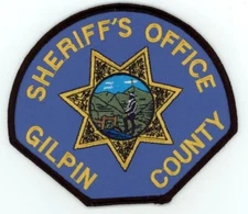 COLORADO CO GILPIN COUNTY SHERIFF NICE SHOULDER PATCH POLICE
