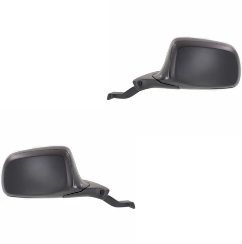 Mirrors For Ford Truck Bronco 1992 1993 1994 1995 1996 Black Manual Pair