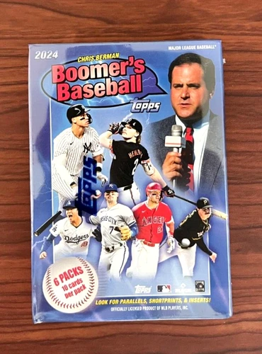 2024 Topps x Chris Berman: Boomer's Baseball Blaster Hobby Box - FACTORY SEALED